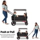 thumbnail image 2 of Folleto de radio Stroller Wagon, plegable, negro, negro, para niños, 2 of 9