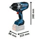 thumbnail image 2 of Llave Impacto Inalámbrica Gds 18v-1050h +bat 8ah+carg, 2 of 3