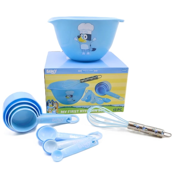 Set de Utensilios de Cocina Handstand Kitchen Bluey 13 piezas para niños