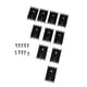thumbnail image 1 of Disipador de calor de aluminio de 10 piezas 15x11x25mm para transistores to-220 mosfet negro, 1 of 5