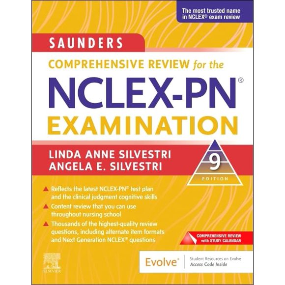 Libro Saunders Revisión Integral NCLEX-PN 9ª Edición