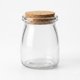 thumbnail image 2 of Set 12 Frascos Vidrio Pudding Tapa Corcho Conservas 200mL, 2 of 9