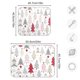 thumbnail image 3 of Alfombrilla para secar platos Nander Beautiful Christmas Tree 45,7 x 60,9 cm, 3 of 7