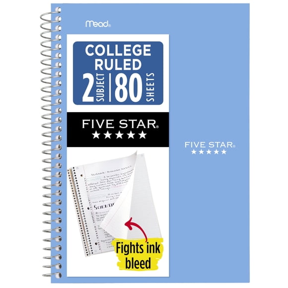 Cuaderno De 2 Materias Rayado College 15 X 24 Cm
