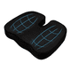 thumbnail image 1 of Cojin Asiento Ergonomico Ortopedico Coxis Ciatica Hemorroide Gris, 1 of 5