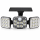 thumbnail image 1 of Luz Solar Foco Triple Cabezal Con Sensor De Movimientos, 1 of 7