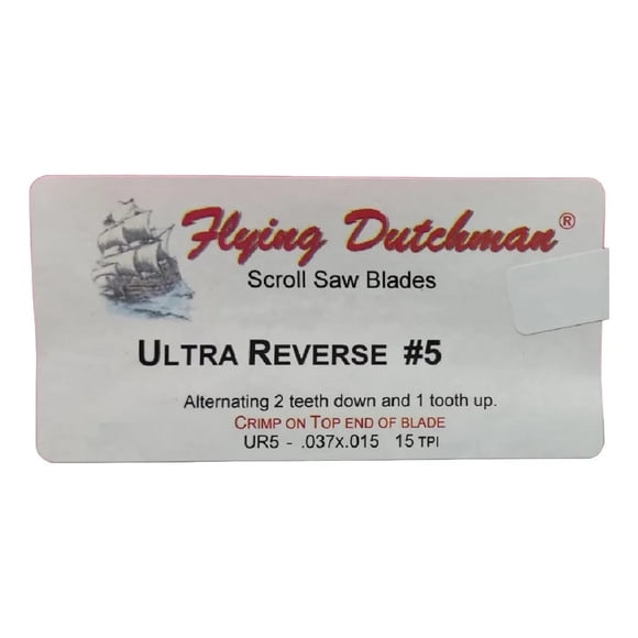 Hoja De Sierra Caladora Banco Ultra Reverse N°5 ( 5 Unds )