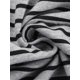 thumbnail image 5 of INSPIRE CHIC Camisón de Manga Larga de Algodón para Mujer Vestido de Dormir Midi a Rayas con Soporte de Sujetador Incorporado S Gris, 5 of 6