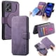 thumbnail image 4 of Funda Billetera Magnética para Xiaomi Redmi Note 12 Pro 5G Soporte Tarjetas Desmontable Morado, 4 of 6