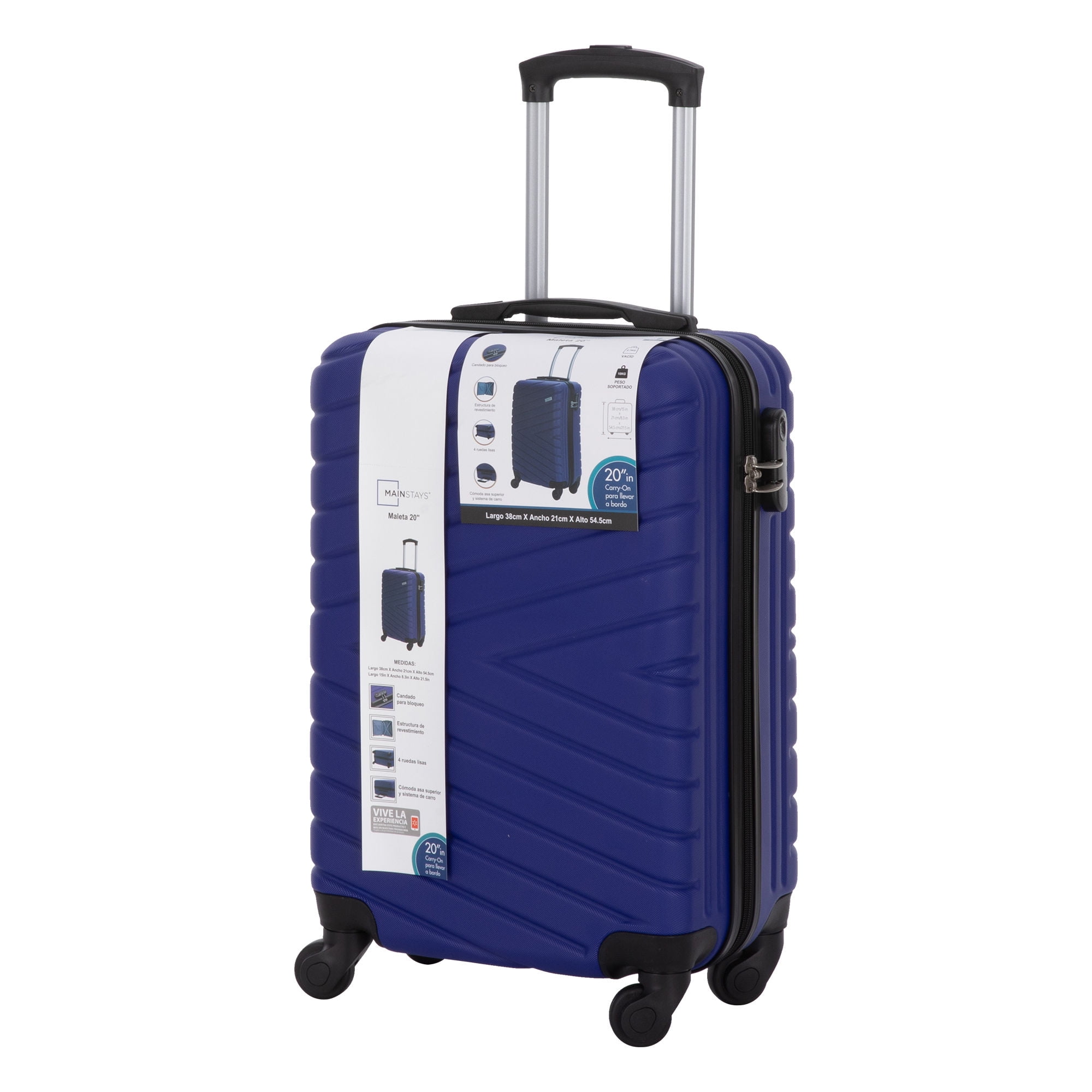 Maleta ABS 20P Azul | Lider