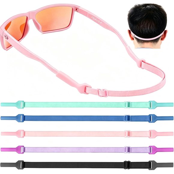 Correa ajustable para anteojos KSACLE 18-28 cm, paquete de 5 unidades