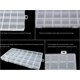 thumbnail image 3 of Caja de almacenamiento transparente JESEP YONG 4 unidades 22x13x2 cm, 3 of 8