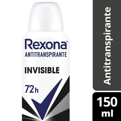 Desodorante En Aerosol Women Invisible 150 Ml Rexona