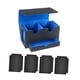 thumbnail image 1 of Caja Para Baraja De Cartas, Funda Protectora De Piel Sintética Con Cajón, Interior, Color Azul, 1 of 5