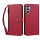 thumbnail image 1 of Funda Tipo Billetera para samsung galaxy A25 5G con Soporte y Bolsillo con Cierre Rojo, 1 of 1