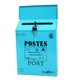 thumbnail image 1 of Creative Iron Mail / Letter / Post / Newspaper Box Box Blue_Big Letters, 1 of 5