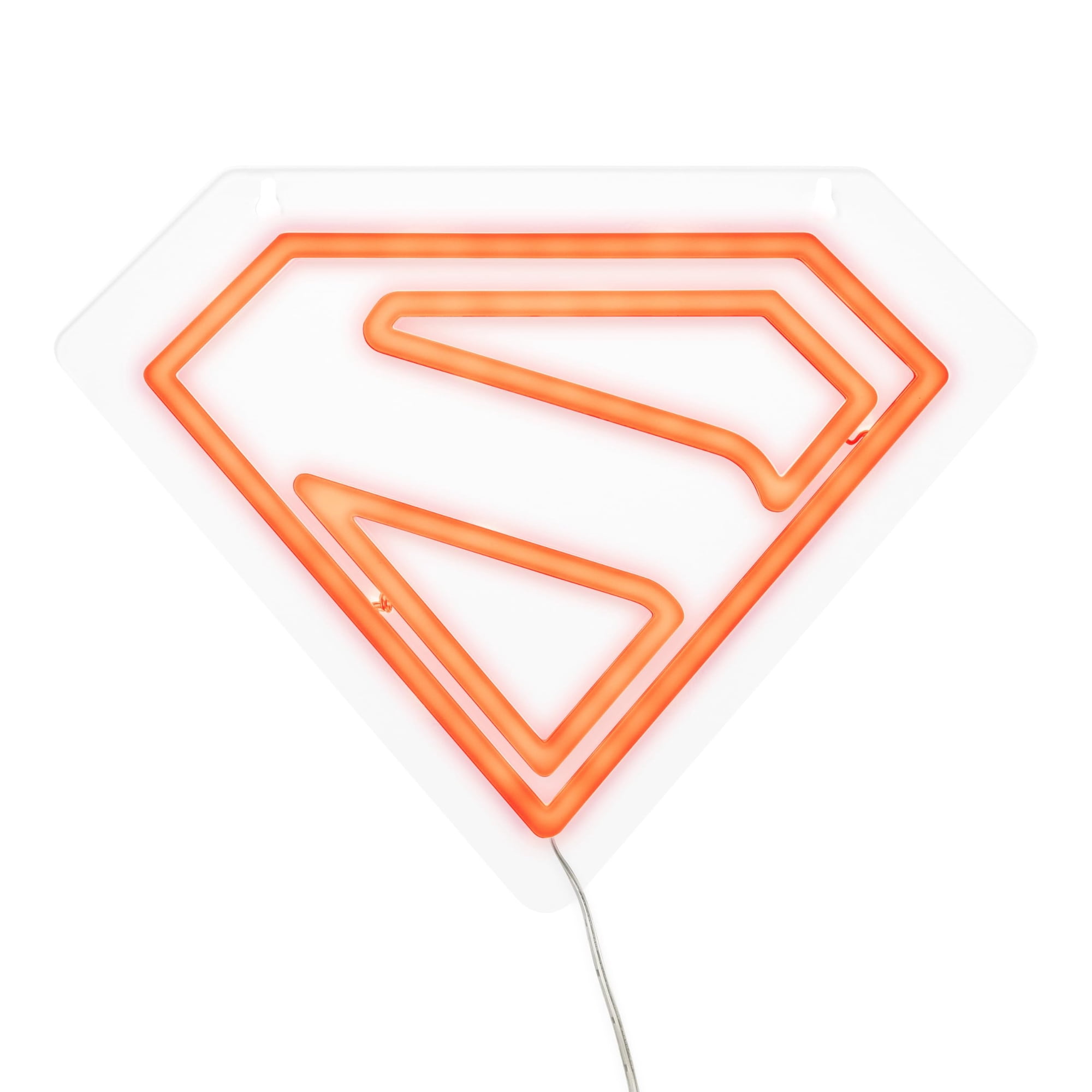Letrero Decorativo Paladone Superman Led De Neón Para Pared, 24 Cm
