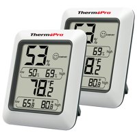 Higrómetro Digital Thermopro Tp50, Termómetro Para Interiores, 2 Unidades