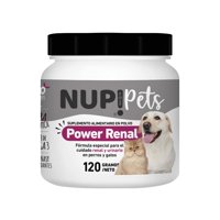 Nup!Pets - Suplemento Alimenticio Polvo Power Renal, 60 Dosis