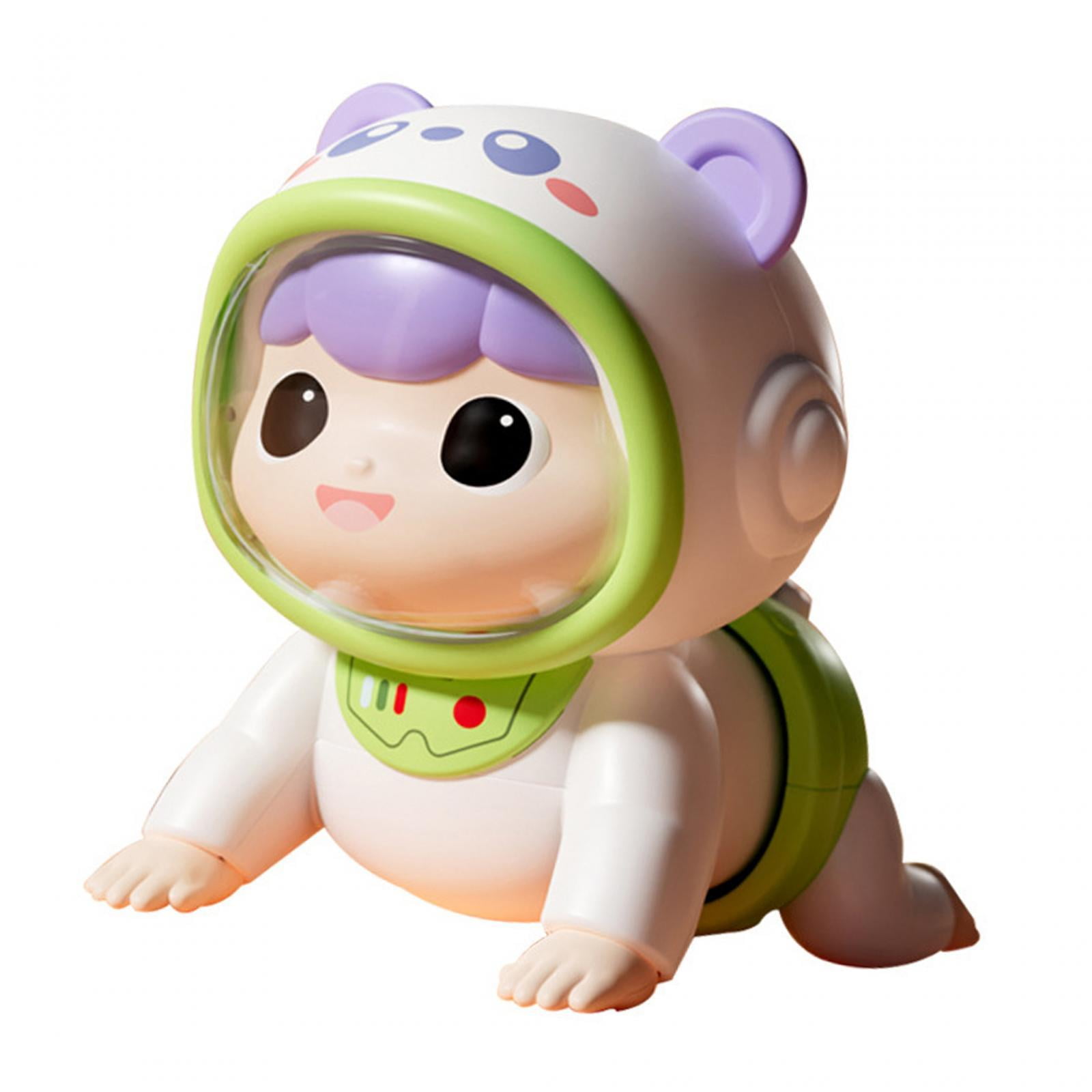 Magideal - Muñecas Para Gatear Para Bebés, Juguete Para Regalo Con Música, Muñeca Eléctrica Para Bebés, Muñeca Para Gatear Para Bebés Eléctrica Para Niñas, Niños