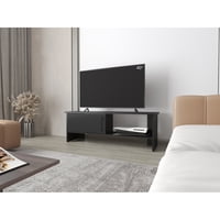 Tuhome - Rack Tv 65"" Navia 1 Puerta 42,2X120,3X31,1 Cm Wengue