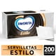 thumbnail image 2 of Servilletas Cóctel 23x23 cm, 200 Un, 2 of 3