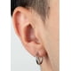 thumbnail image 2 of Aros LS2174-4/1 Lotus Style Hombre Mens Earring, 2 of 3