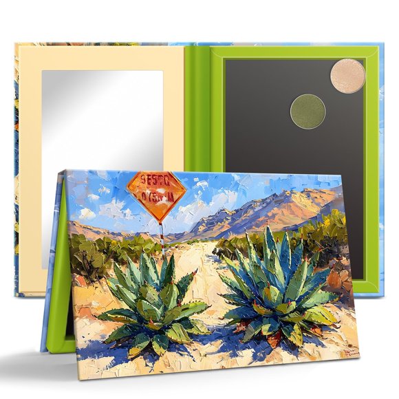 Paleta de sombras de ojos PINELIFE de 20 cm con espejo