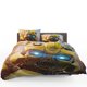 thumbnail image 1 of Bumblebee Rise of the Autobots Quilt Duvet Cover Set Queen Pillowcase Kids3-Piece Bedding Set, 1 of 5