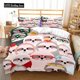 thumbnail image 1 of v325 Bed Sheets Lovely Butterfly Festival Glasses Fox Quilt Cover Set Bedroom Bedding Engineering Vehicle Duvet Cover Set for Kid Teen Boy Girl 3-Piece Bedding Set (1 Duvet Cover + 2 Pillow Shams) Bed, 1 of 5