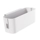 thumbnail image 2 of Caja Organizadora Para Colgar En La Cama, Cabeceros, Cuna, Riel De Cama, Mesita De Noche, Carrito De Almacenamiento, Color Blanco, 2 of 4