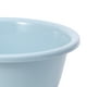 thumbnail image 4 of Lavabo redondo de plástico grueso para el hogar, para dormitorio de bebés y estudiantes, tamaño pequeño, 29,5 x 10 cm, color azul., 4 of 8