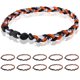 thumbnail image 1 of Collar Midtatus 46 cm (12 unidades) Naranja‑Negro‑Blanco, 1 of 8