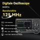 thumbnail image 2 of Osciloscopio Rigol DHO914 125 MHz 4 Canales 1,25 GSa/s 12 bits, 2 of 7