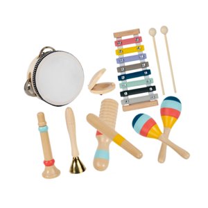 Bothyi - 8Pcs Xilófono Maracas Percusion Toy Juego Para Regalos De Cumpleaños Niños De 2 A 4 Años