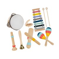 Bothyi - 8Pcs Xilófono Maracas Percusion Toy Juego Para Regalos De Cumpleaños Niños De 2 A 4 Años