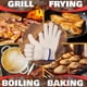thumbnail image 4 of Guantes resistentes al calor bogo Brands de aramida para horno, 24 cm, 4 of 9