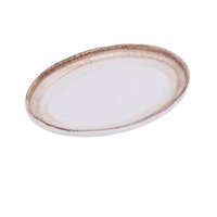 Bandeja Yanco Rockeye-2 Ro-2310 De Porcelana, 26 X 17 X 2 Cm, Paquete De 24
