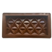 Genérico - Molde Silicona Barra Chocolate Dubai Triangular Cafe
