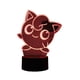 thumbnail image 3 of Lampara Ilusion 3D Jigglypuff de 7 colores, Base touch, 3 of 6