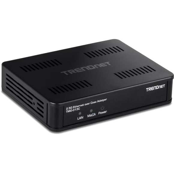 Adaptador Ethernet sobre cable coaxial TRENDnet TMO-313C 2,5 Gbps