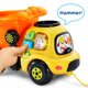 thumbnail image 4 of Camión volquete VTech Drop and Go naranja para niños pequeños de 6 a 3 años, 4 of 7