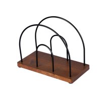 Magideal - Soporte Para Servilletas De Papel, Estante De Almacenamiento De Pañuelos, Base De Madera Multiusos Práctica Para Restaurante, Encimera, Fiesta Y Hogar