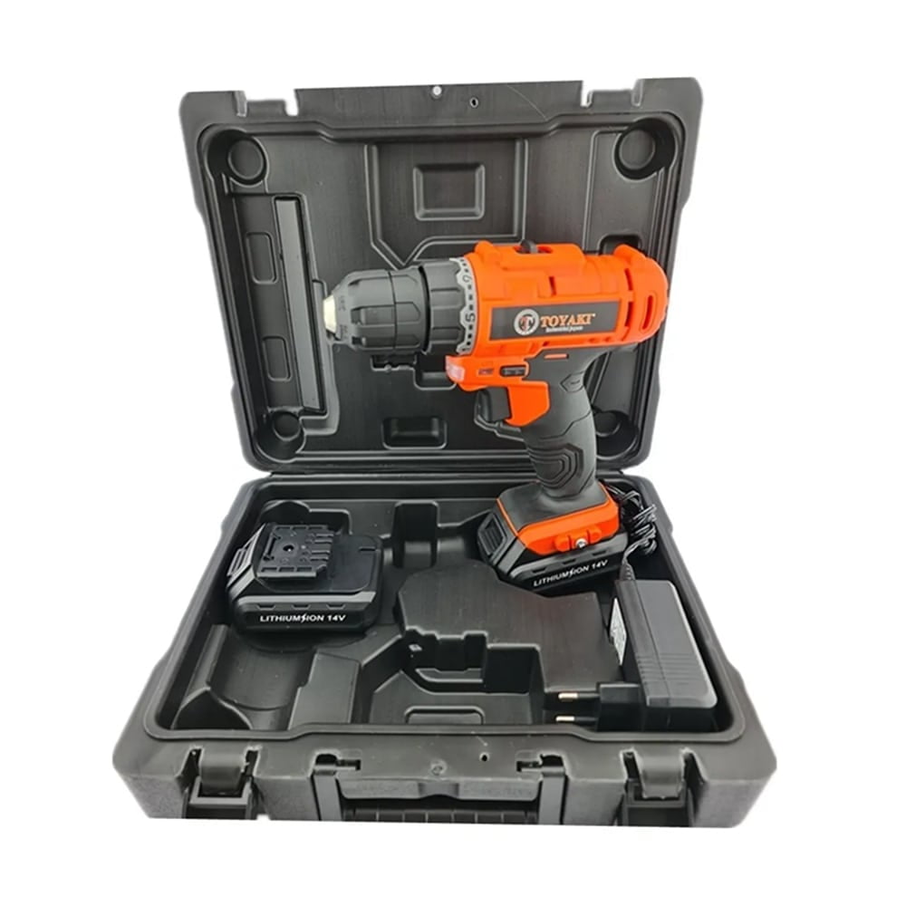 Toyaki - Taladro Atornillador Inalambrico 10mm 14v Tk839