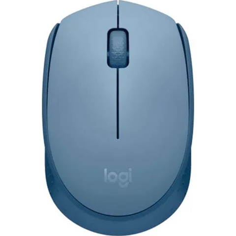 Genérico - Mouse Logitech M170 Inalámbrico Azul Gris