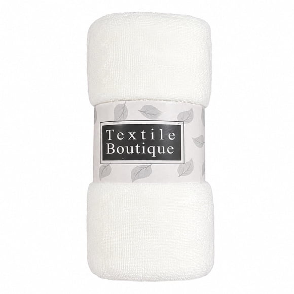 Toalla de microfibra Textile Boutique color Blanco