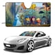 thumbnail image 1 of Beat Bugs Parasol para Parabrisas Delantero Protector Plegable, Visera Solar para Auto Bloquea Rayos UV Mantiene tu Vehículo Fresco 130cm*70cm, 1 of 6
