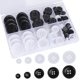 thumbnail image 1 of Juego de 100 botones de costura kidoom en negro y blanco, 1 of 8