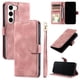 thumbnail image 3 of Funda Cartera para Samsung Galaxy S23 Plus Tapa con Ranuras, Soporte y Correa Rosa, 3 of 5
