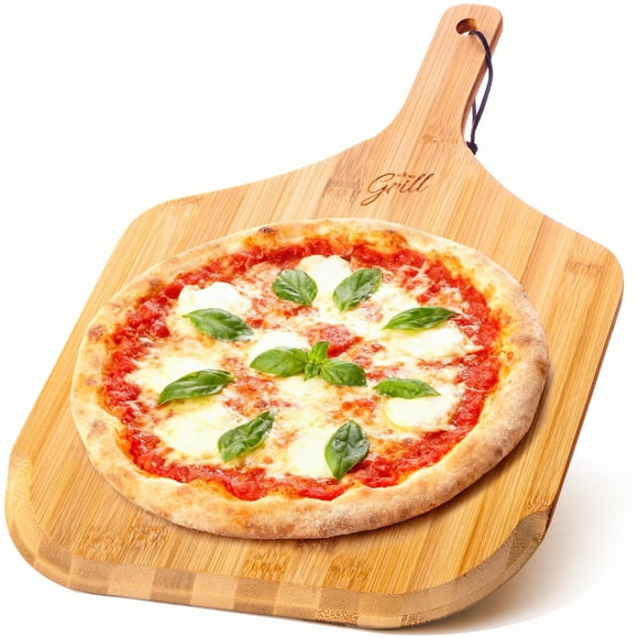 Paleta antiadherente de metal perforado Hans Grill PRO para pizza Peel